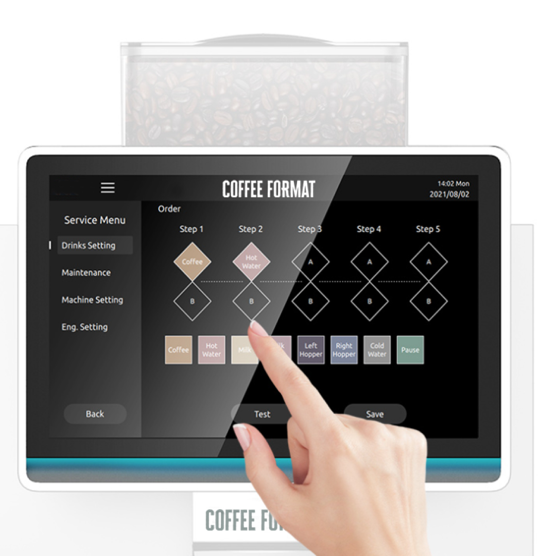 Ekspres automatyczny BREAK S W2L BLACK - obrazek 5