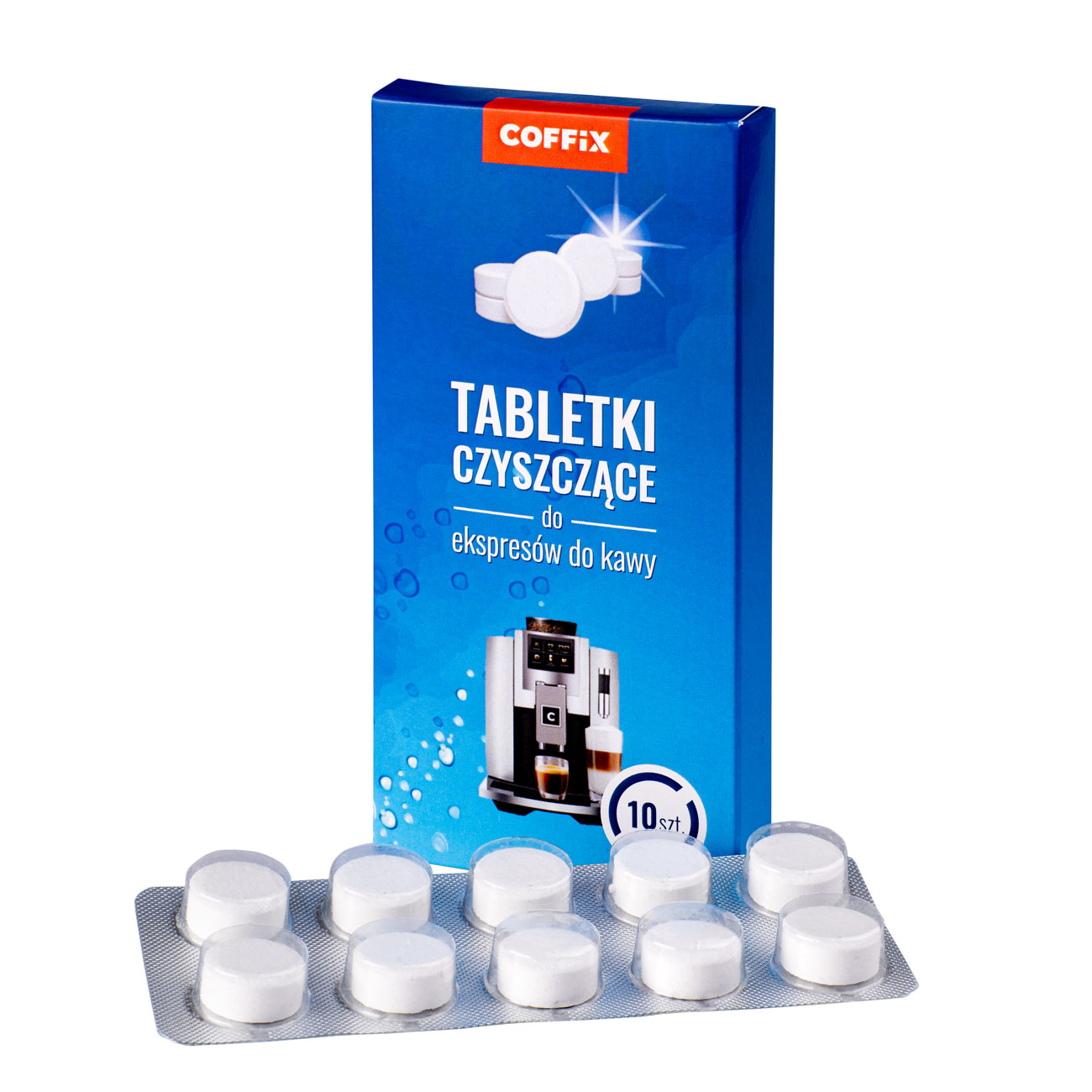 Tabletki do czyszczenia ekspresu 10 szt - COFFIX