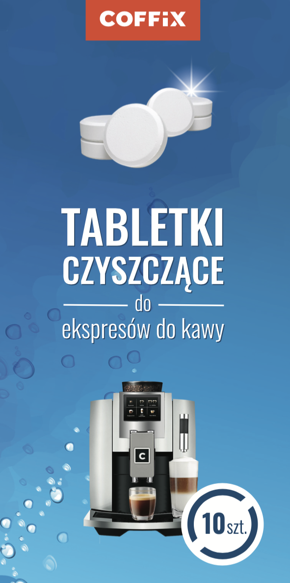 Tabletki do czyszczenia ekspresu 10 szt - COFFIX - obrazek 3