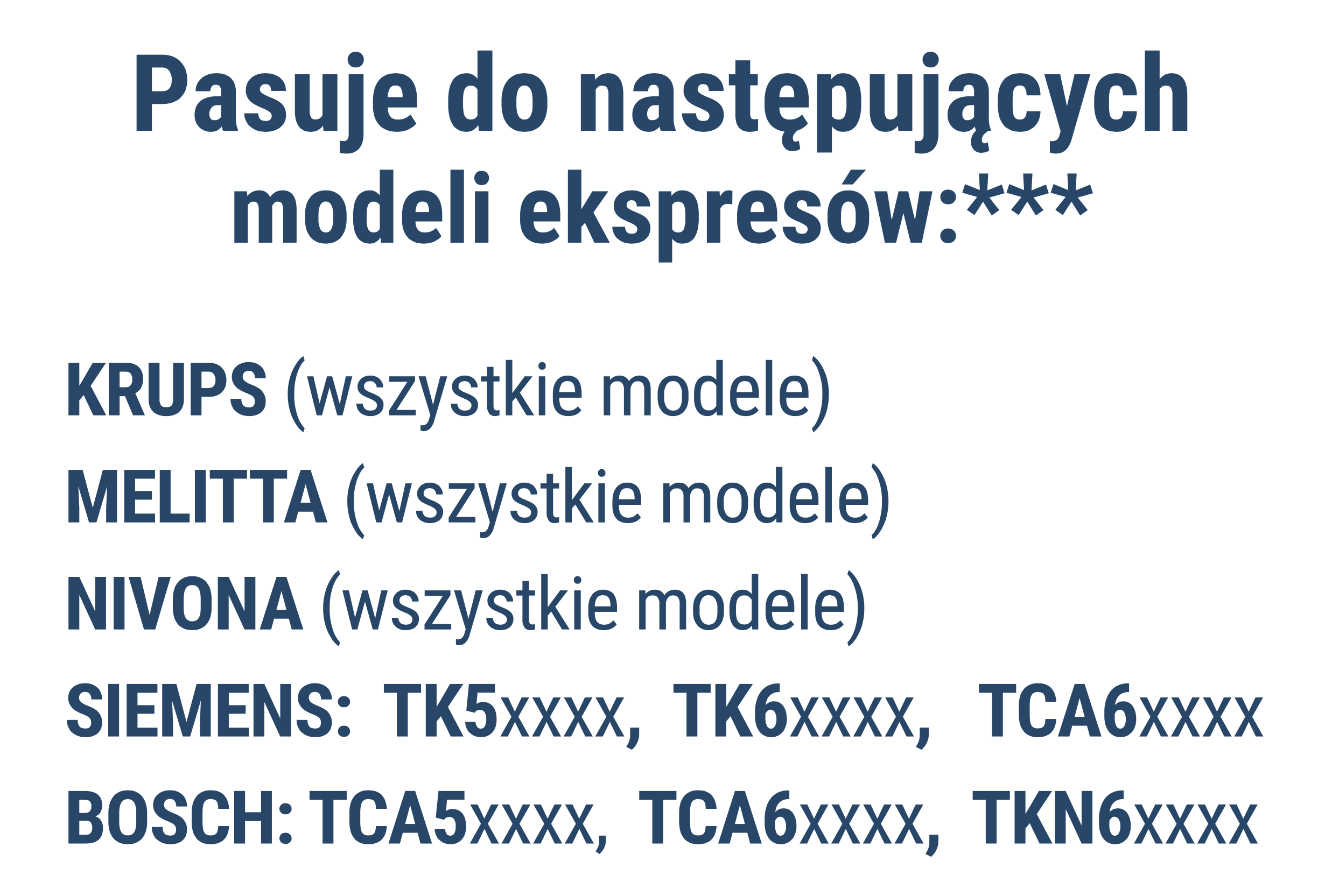 Filtr wody do ekspresu MELITTA NIVONA KRUPS SIEMENS BOSCH (zamiennik) COFFIX CF103 - obrazek 4