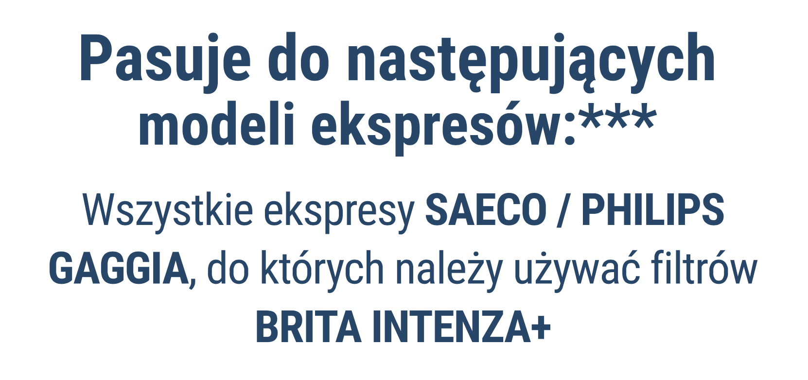 Filtr wody do ekspresu SAECO PHILIPS Brita Intenza+ (zamiennik) COFFIX CF105 - obrazek 4