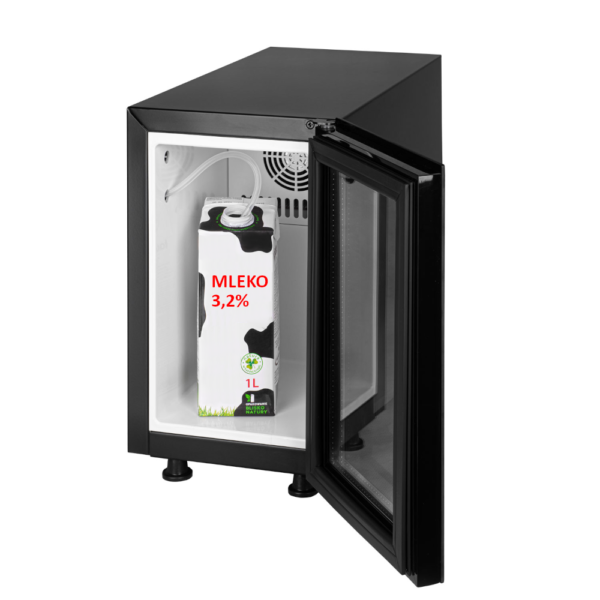 Lodówka Chłodziarka do mleka 4L COFFIX PMC9 – Diamond Black - obrazek 5