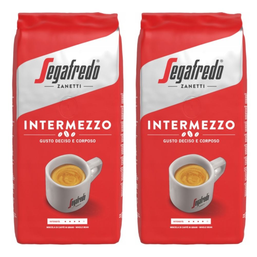 Kawa ziarnista SEGAFREDO Intermezzo WŁOSKA 2x 1kg