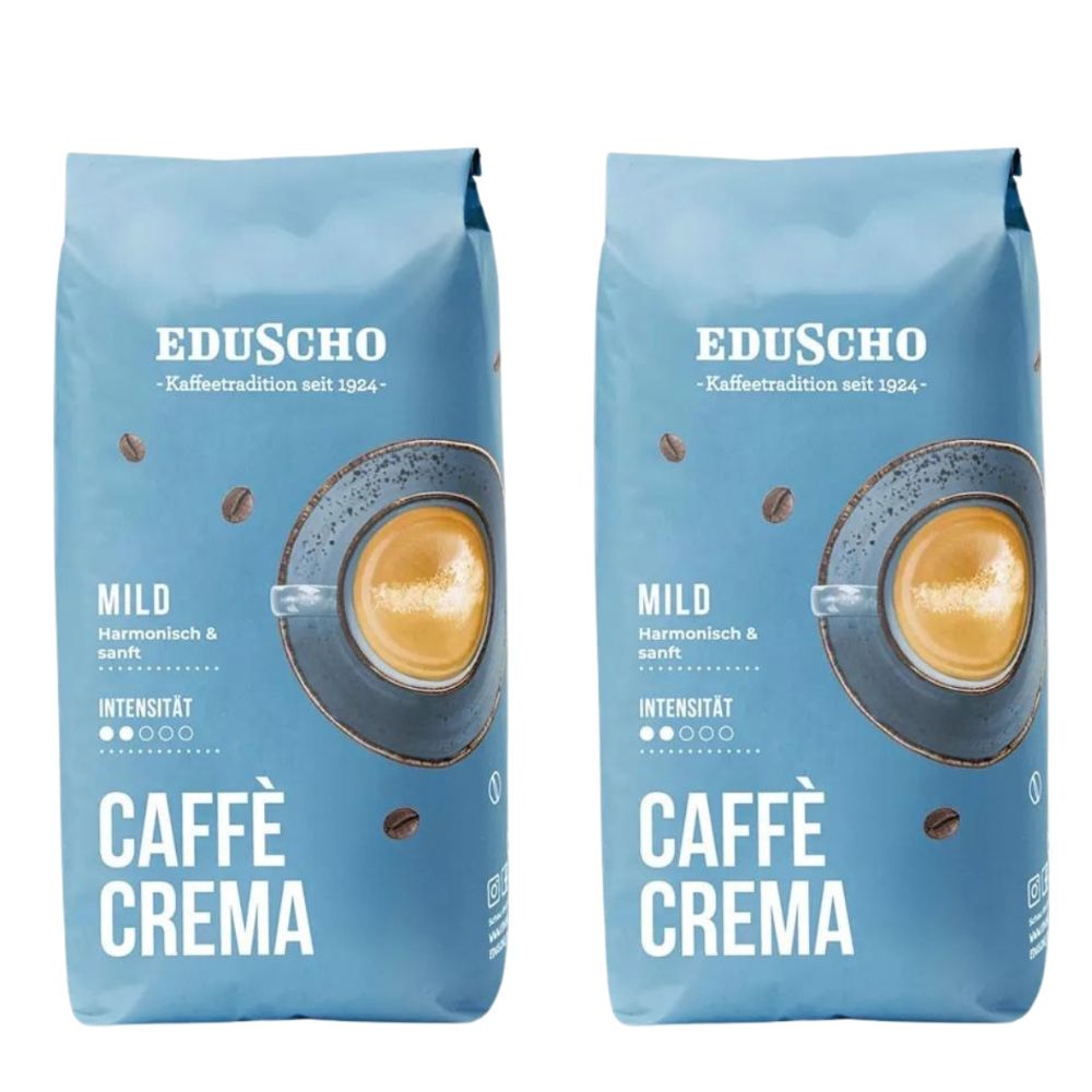 Kawa ziarnista Tchibo Eduscho Caffe Crema Mild 2x 1kg