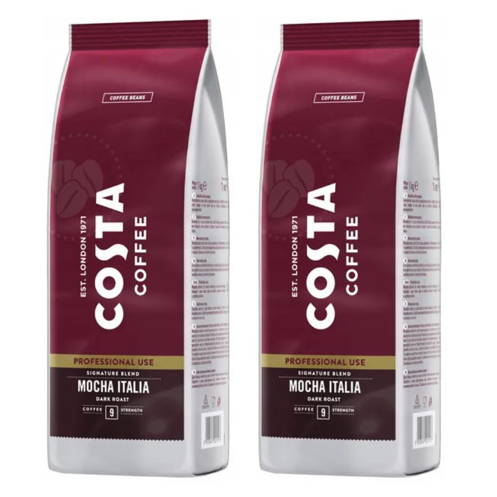 Kawa ziarnista Costa Signature Blend Mocha Italia Dark Roast 2x1kg