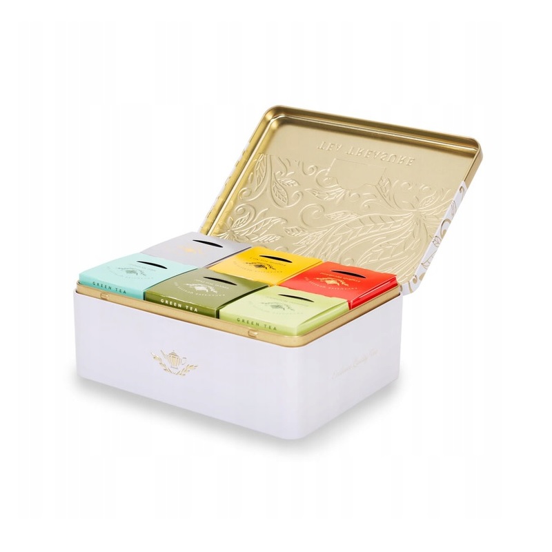Zestaw herbat w puszce Ahmad Tea London Tea Tea Treasure 60 torebek - obrazek 2