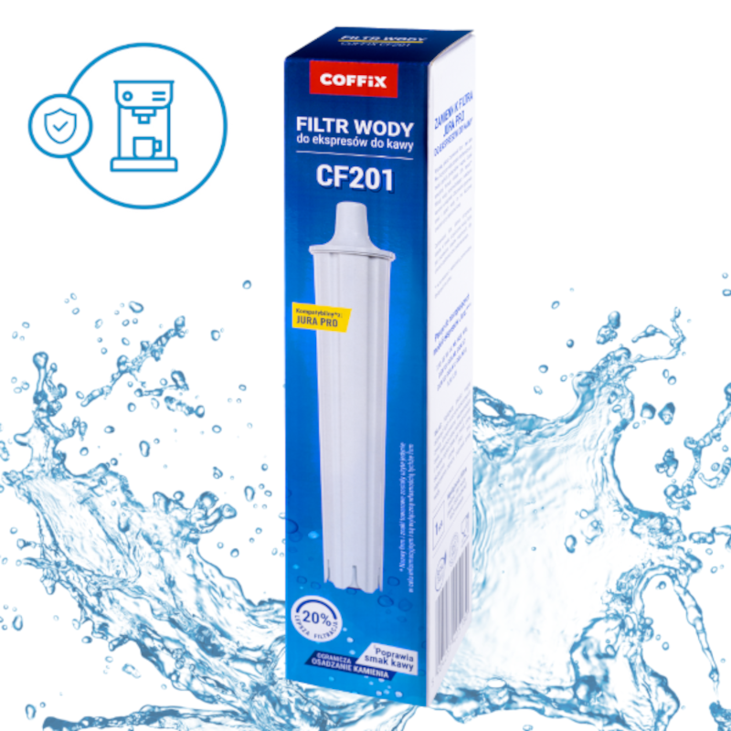 Filtr do ekspresu Jura PRO (zamiennik) - COFFIX CF201 - obrazek 3