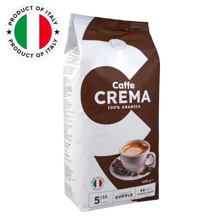 Kawa włoska ziarnista Caffe Crema 100% Arabica 1kg