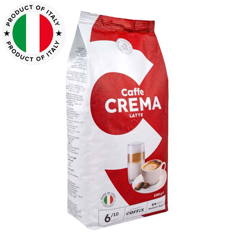 Kawa włoska ziarnista Caffe Crema Latte 1kg