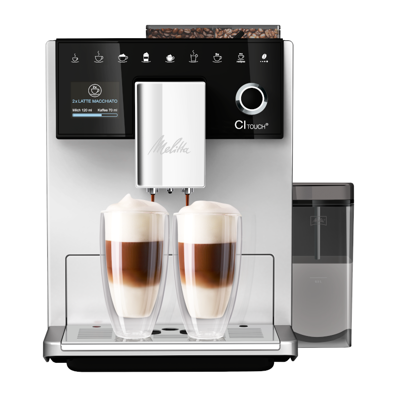 Ekspres do kawy Melitta CI TOUCH srebrny F63-111 EU