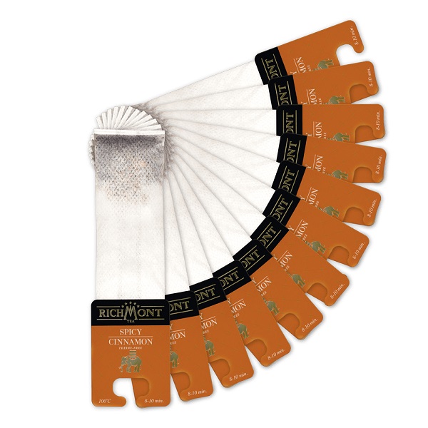 Herbata Richmont Spicy Cinnamon 12 saszetek + SZKLANKA HOT - obrazek 2