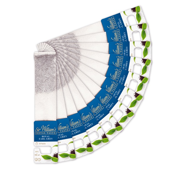 Herbata Sir William's Royal Earl Grey 12 saszetek - obrazek 2