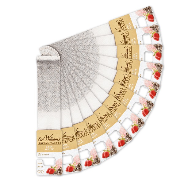 Herbata Sir William's Royal Lady White 12 saszetek - obrazek 2