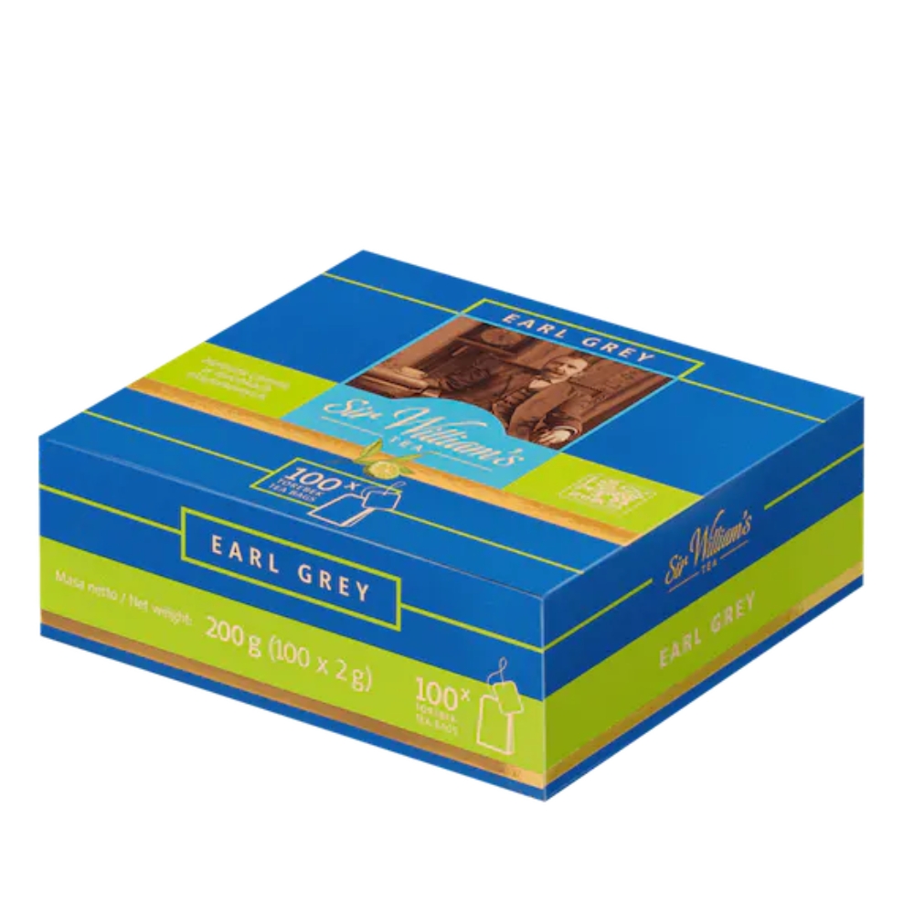 Herbata Sir William's Tea Earl Grey 100 szt