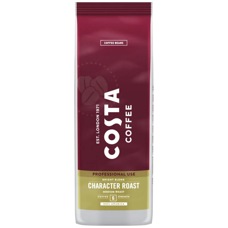 Kawa ziarnista Costa Bright Blend Character Roast 1kg - obrazek 2