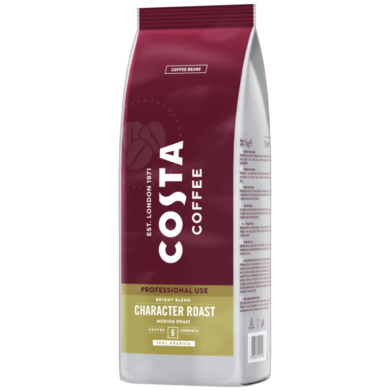 Kawa ziarnista Costa Bright Blend Character Roast 1kg