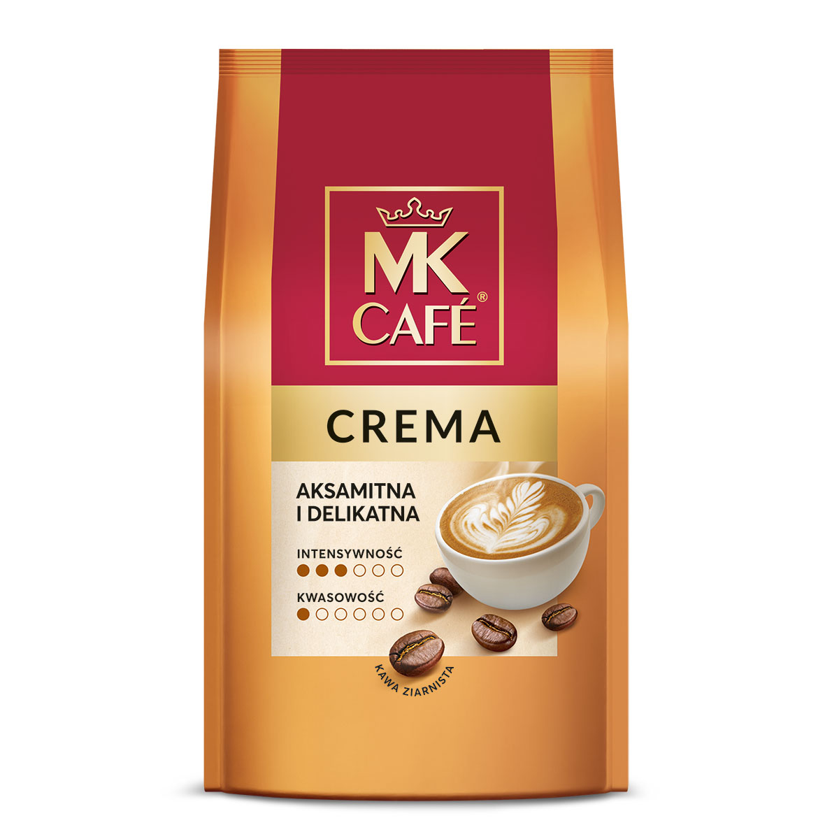 Kawa ziarnista MK Cafe CREMA 1kg - obrazek 2