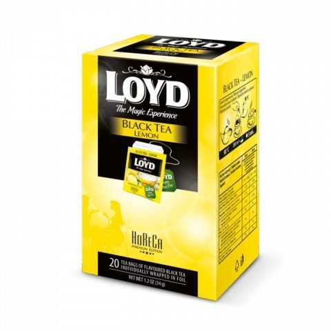 LOYD Herbata Black Lemon kopertowana