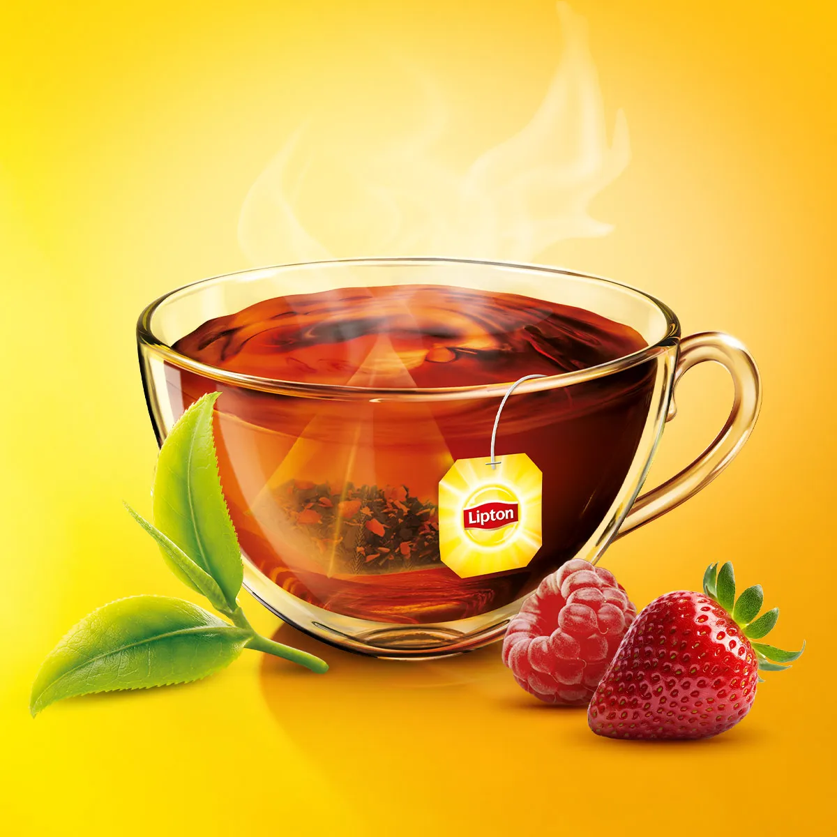 Herbata Lipton czarna Forest Fruit owoce leśne 20 saszetek - obrazek 7