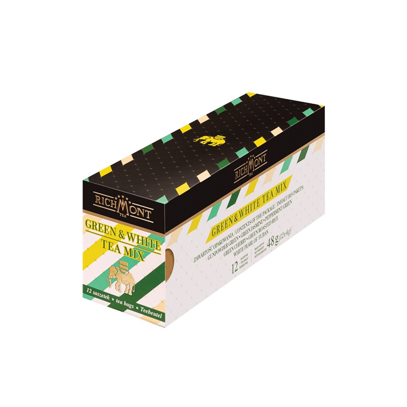 Zestaw Herbat zielonych i białych Richmont Mix 12