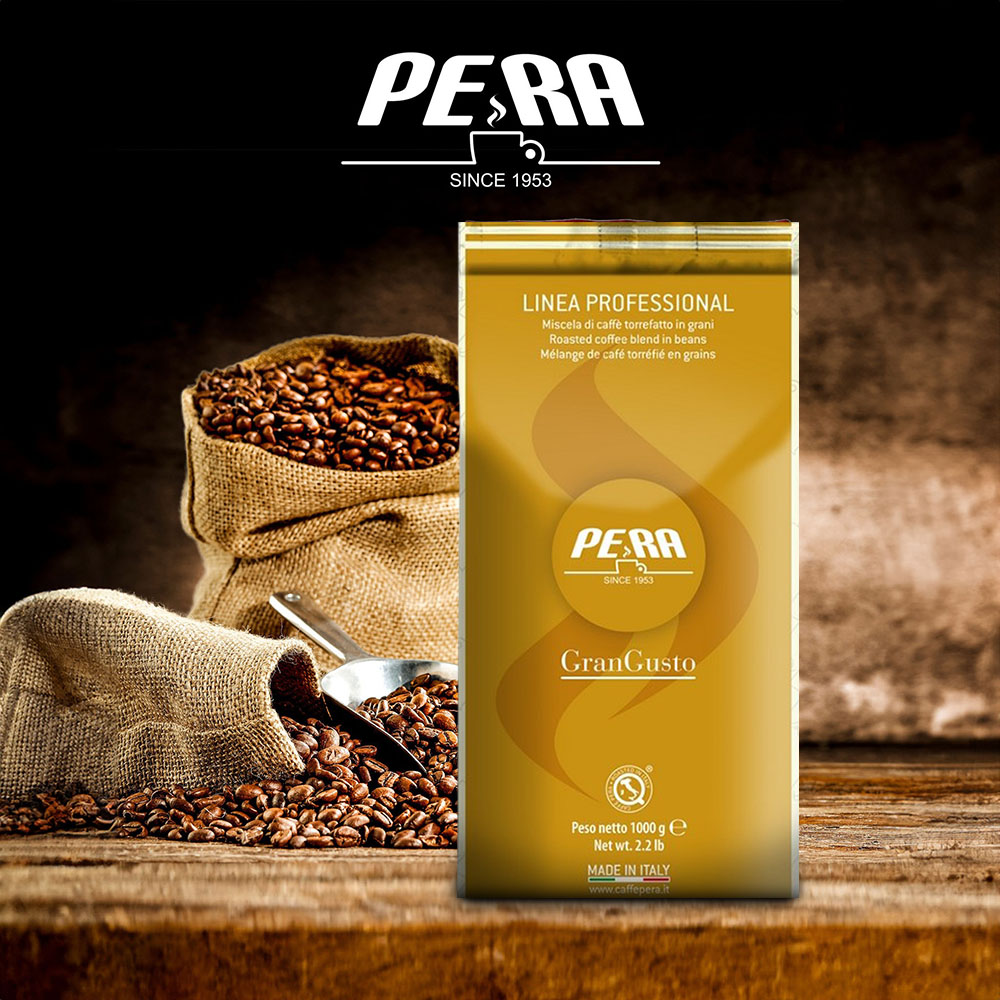 Kawa włoska ziarnista PERA Gran Gusto 1kg - obrazek 2
