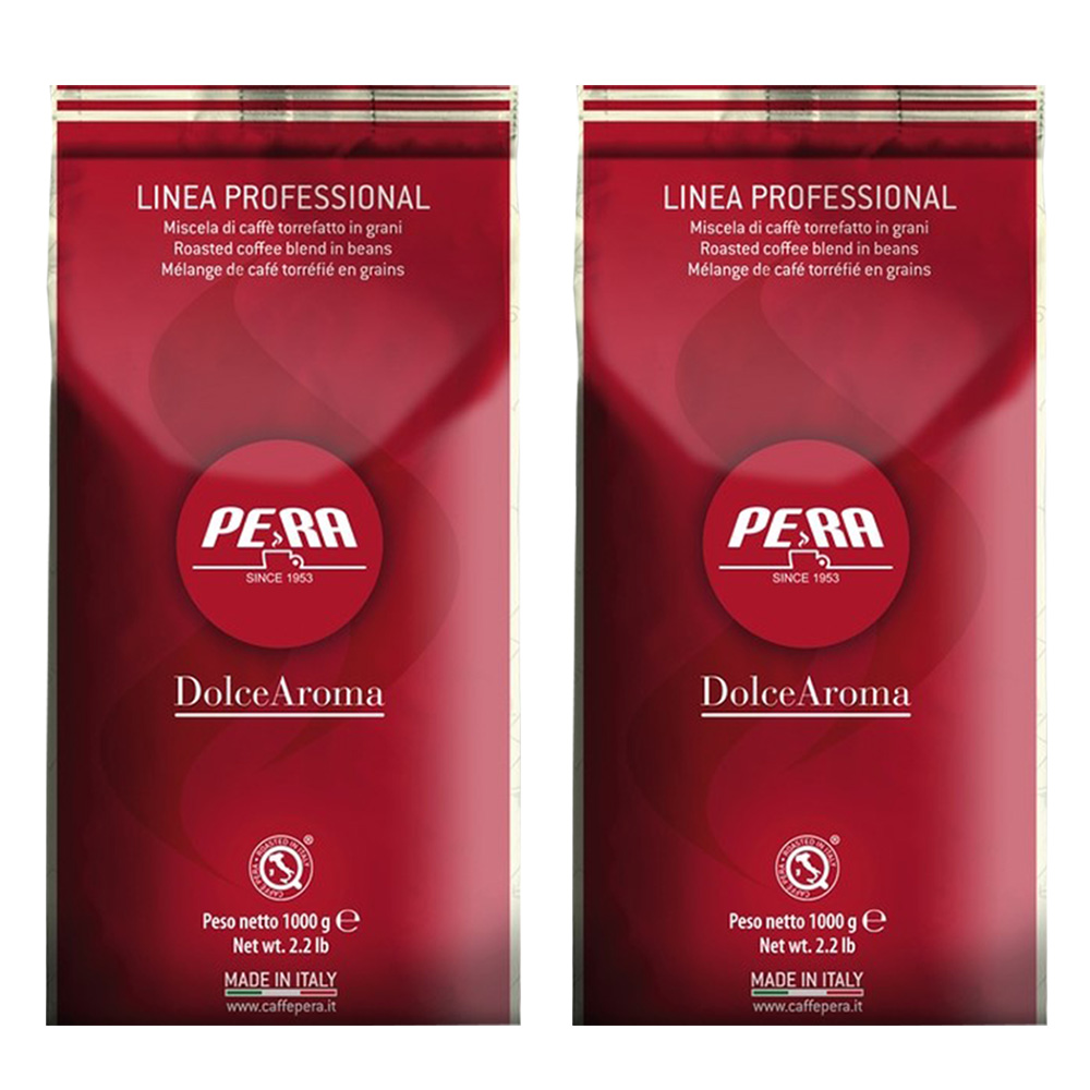 Kawa włoska ziarnista 2x 1kg PERA Dolce Aroma