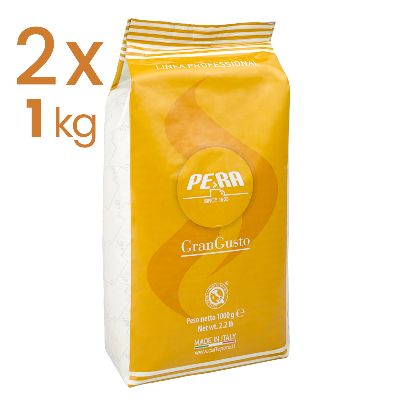 Kawa włoska ziarnista PERA Gran Gusto 1kg - obrazek 4