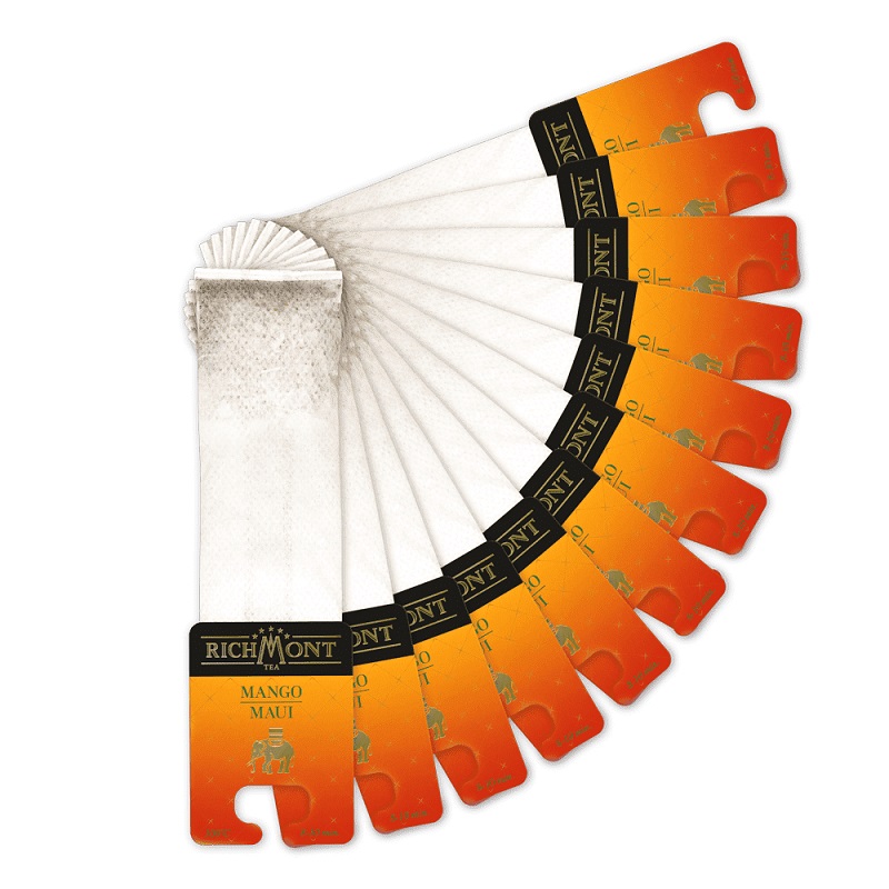 Herbata Richmont Mango Maui 12 saszetek + SZKLANKA HOT - obrazek 3