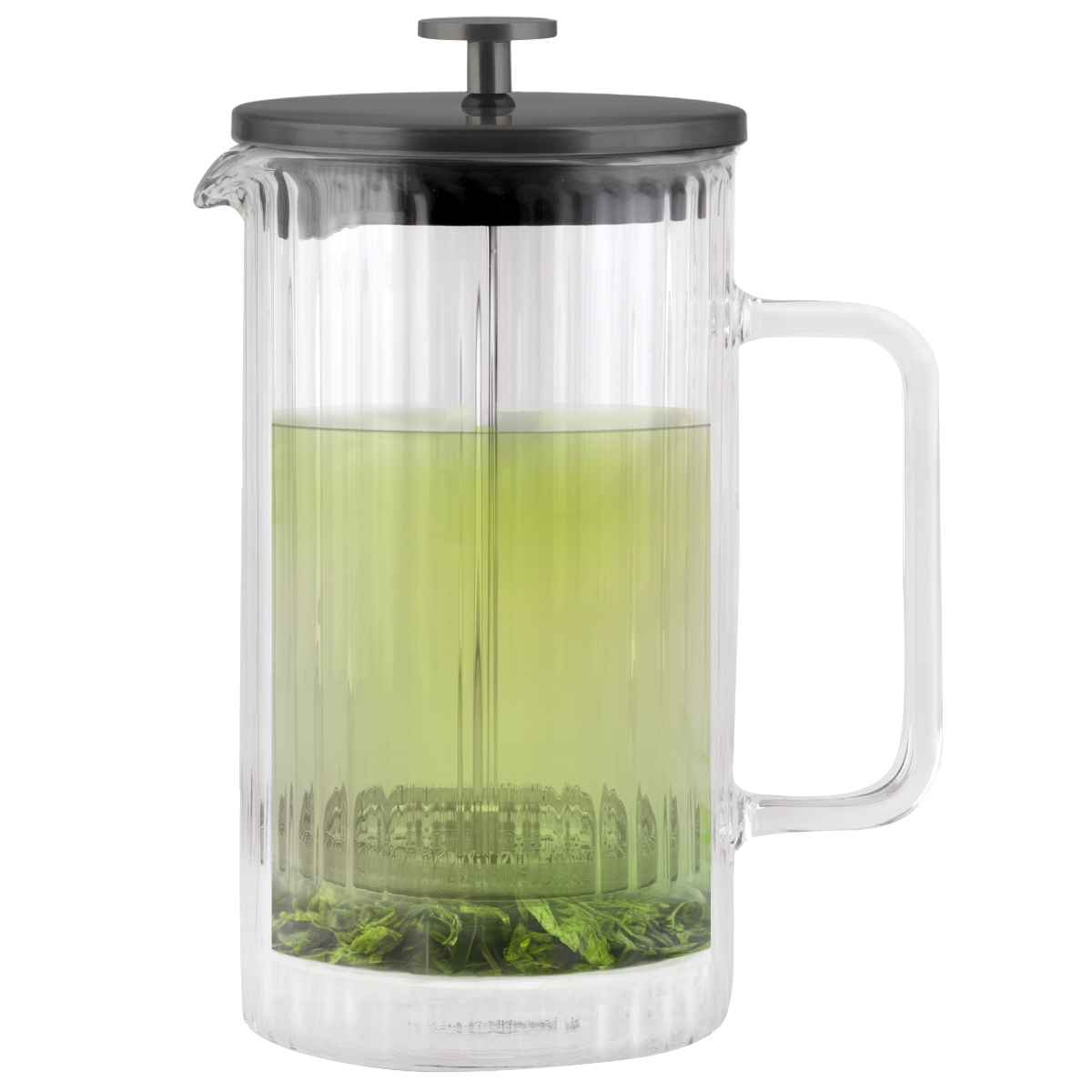 Zaparzacz do kawy i herbaty Grafit Tulip 1000ml - obrazek 2