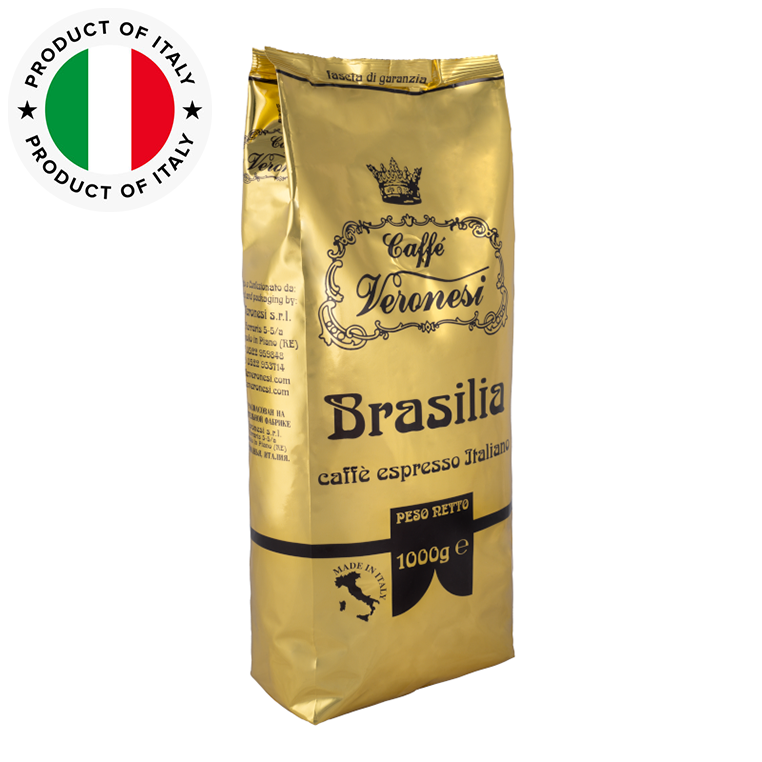 Kawa włoska ziarnista Veronesi Brasilia 1kg