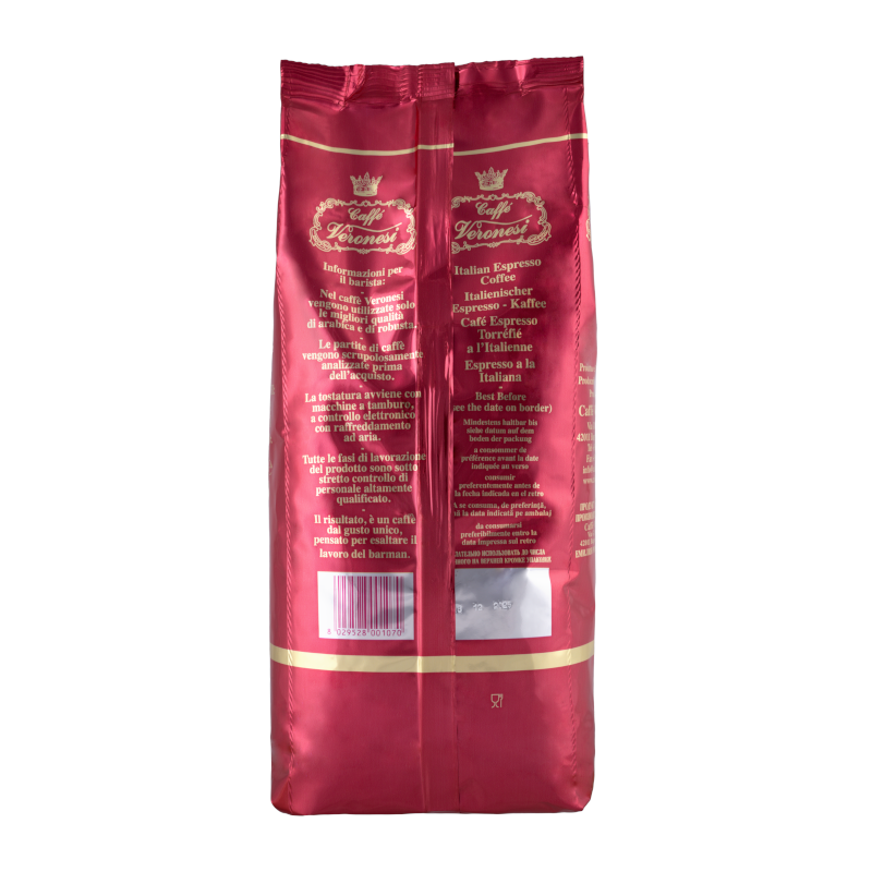 Kawa włoska ziarnista Veronesi Oro Cream 1kg - obrazek 3
