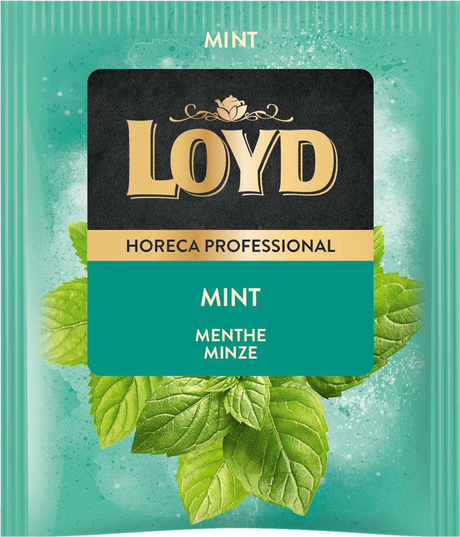 LOYD Herbata Mint - miętowa 500 saszetek kopertowana (karton zbiorczy) - obrazek 2