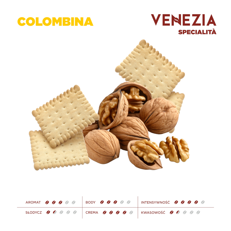 Kawa ziarnista Venezia Specialità Colombina 1kg - obrazek 4