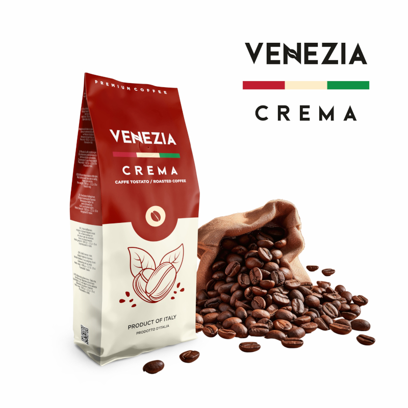 Kawa włoska ziarnista VENEZIA Crema 1kg - obrazek 7