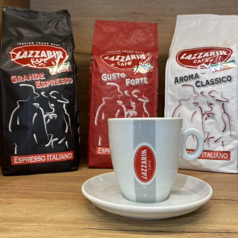 Filiżanka Lazzarin ze spodkiem do latte 150ml - obrazek 3