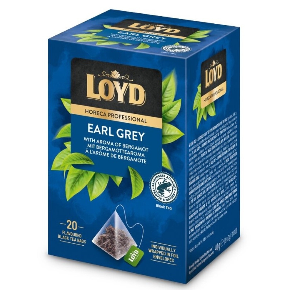 Herbata LOYD Professional Earl Grey - 20tb kopertowana