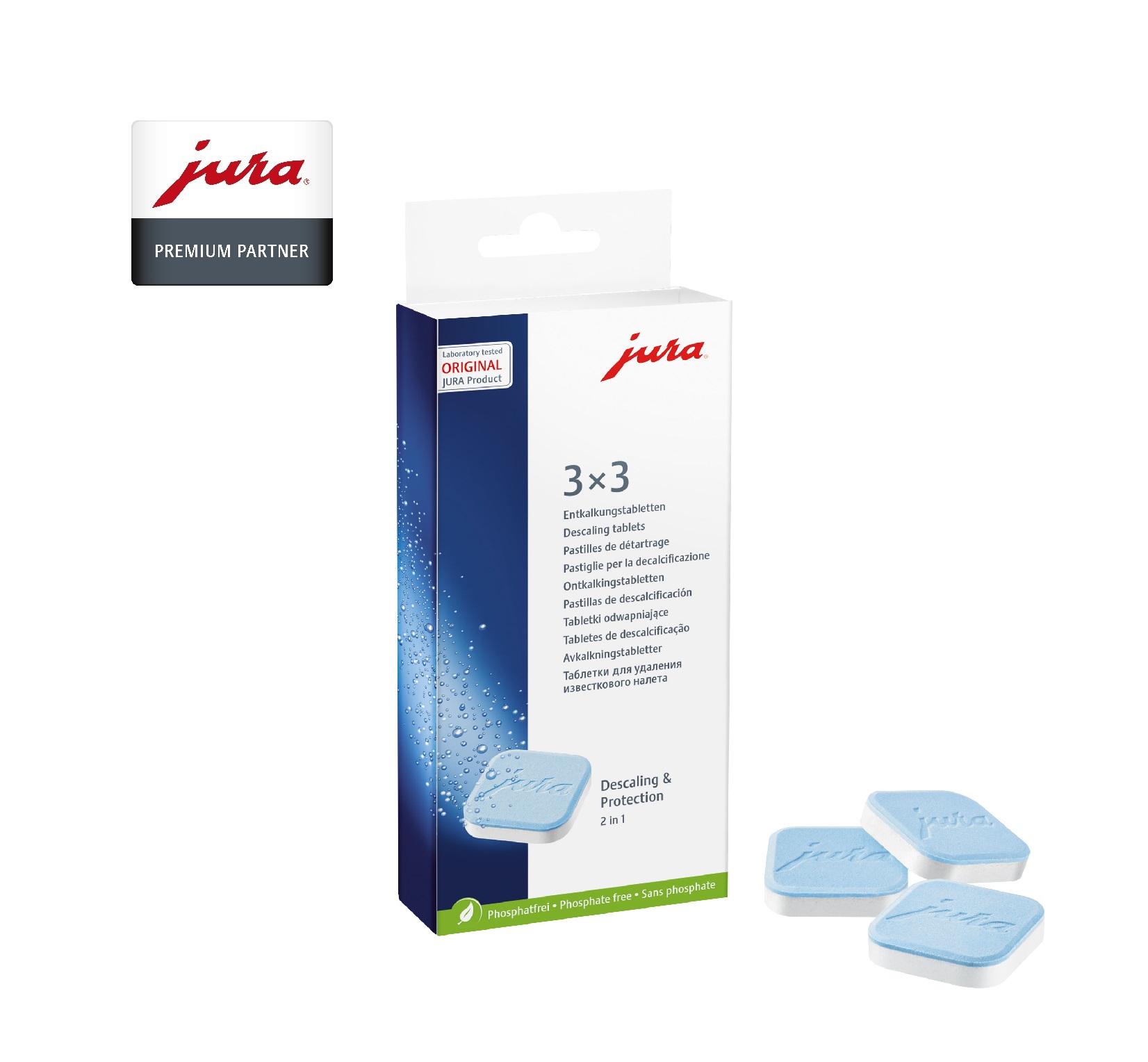 Zestaw do konserwacji JURA - filtr, odkamieniacz, tabletki - obrazek 4