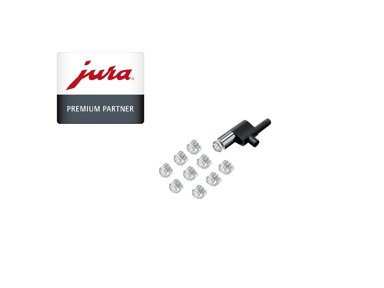 JURA Zestaw wymiennych końcówek do dysz spieniających CX3