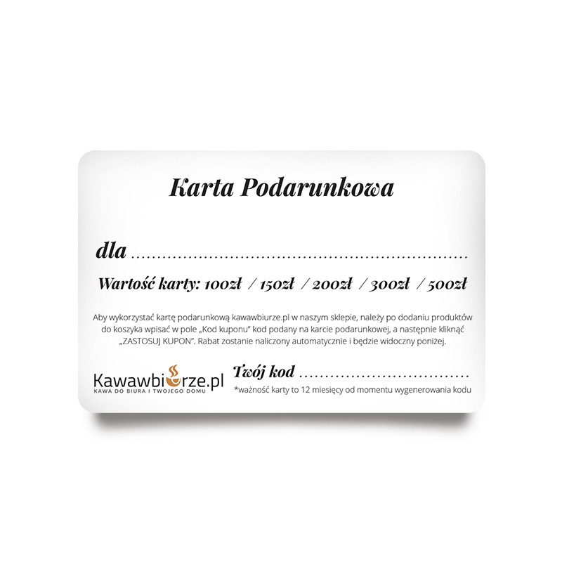 Karta podarunkowa - 150 zł - obrazek 2