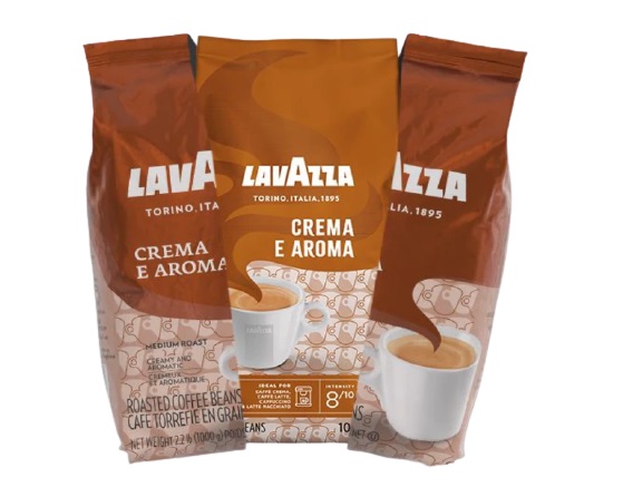 Kawa ziarnista LAVAZZA Crema e Aroma 1kg - obrazek 2
