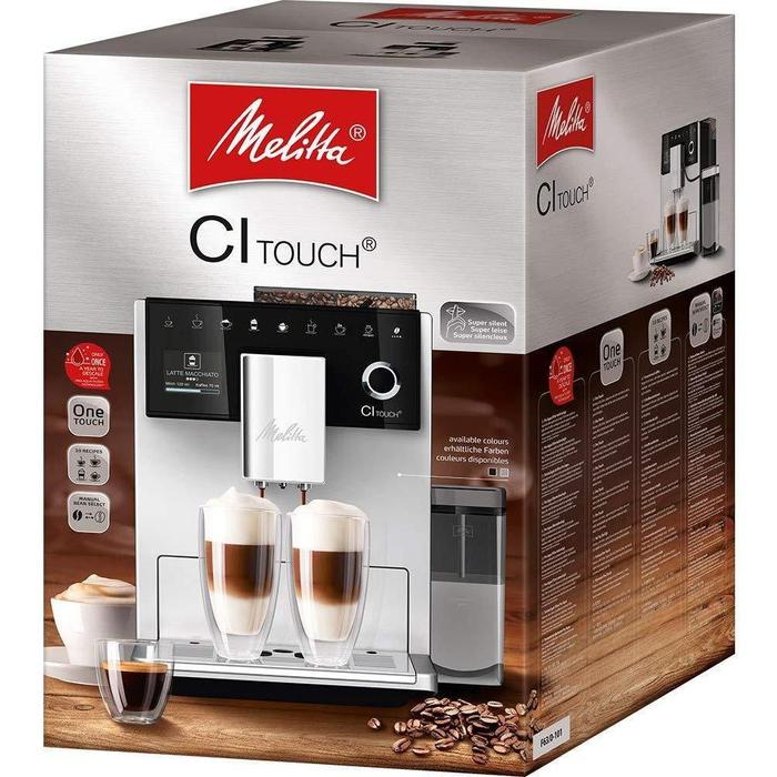 Ekspres do kawy Melitta CI TOUCH srebrny F63-111 EU - obrazek 3