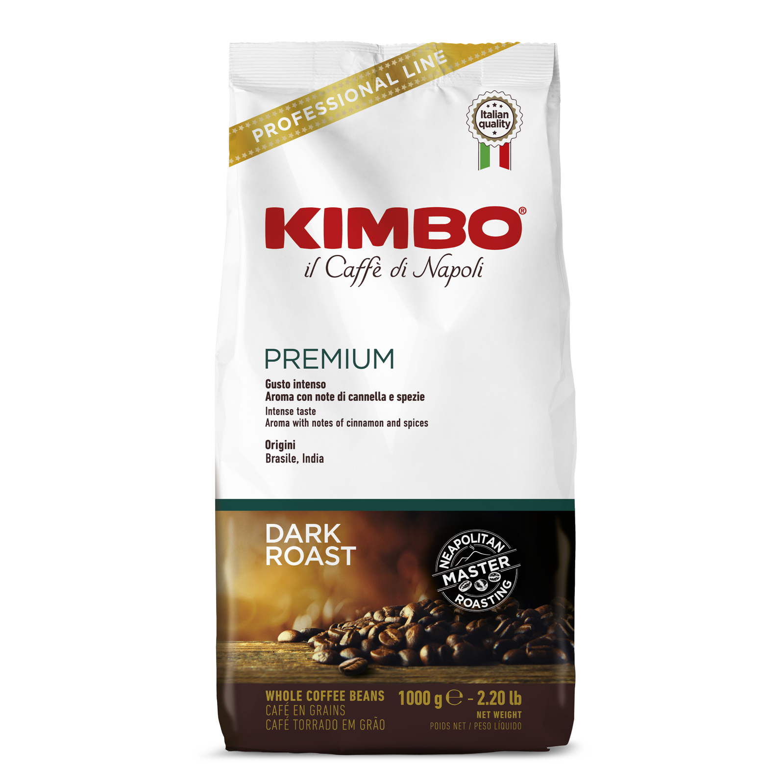 Kawa ziarnista Kimbo Premium 1kg