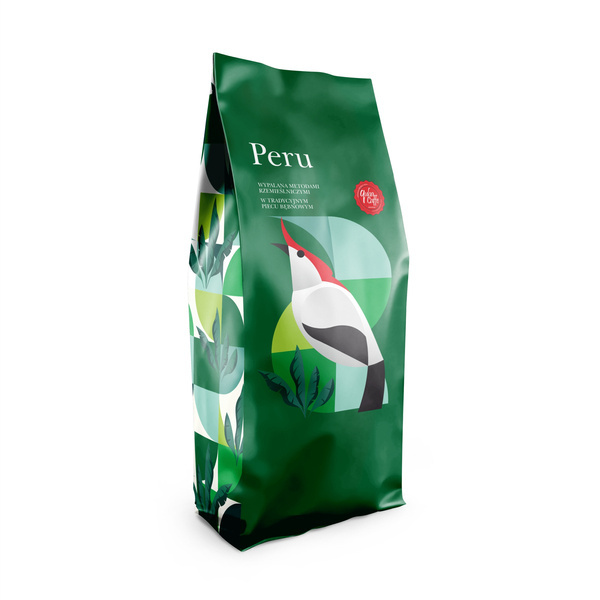 Kawa ziarnista QUBA CAFFE Peru 100% Arabica - 1 kg