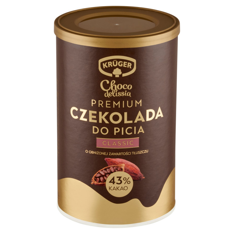 Czekolada do picia 43% puszka KRUGER 220g