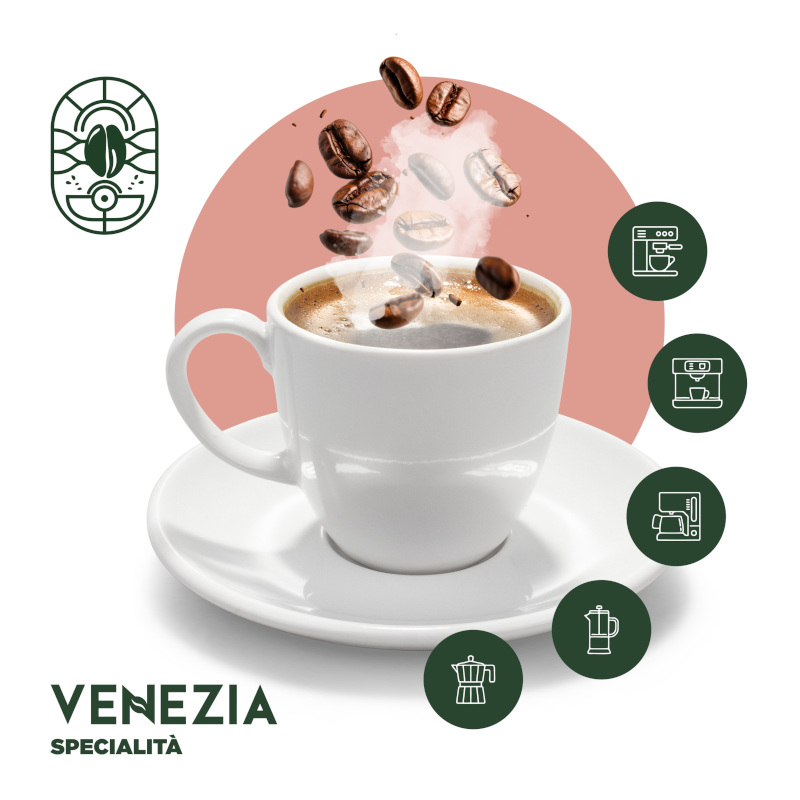Kawa ziarnista Venezia Specialità San Marco 1kg - obrazek 5