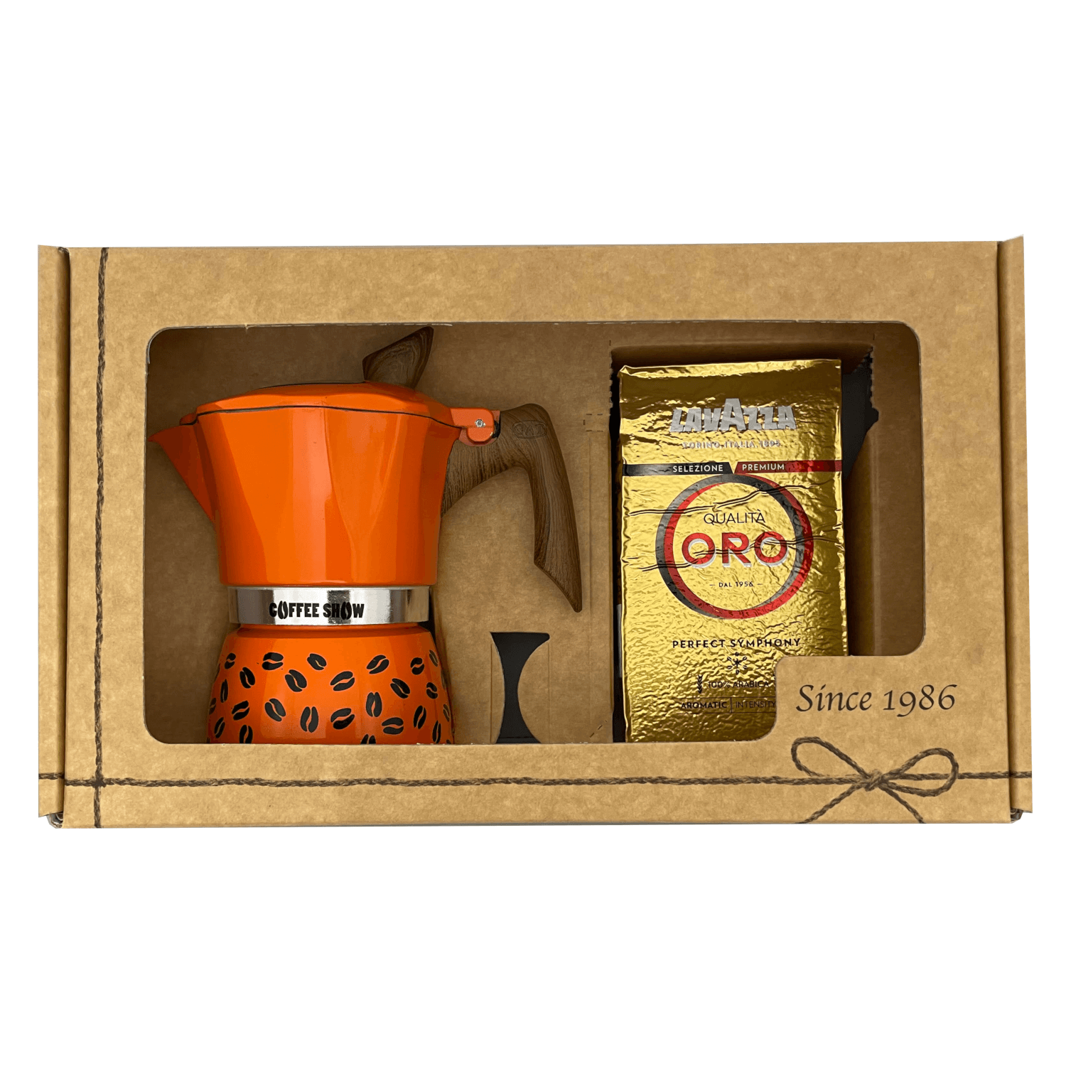 Kawiarka Coffee Show G.A.T. (3tz) + Lavazza Oro 250g - Zestaw - obrazek 2