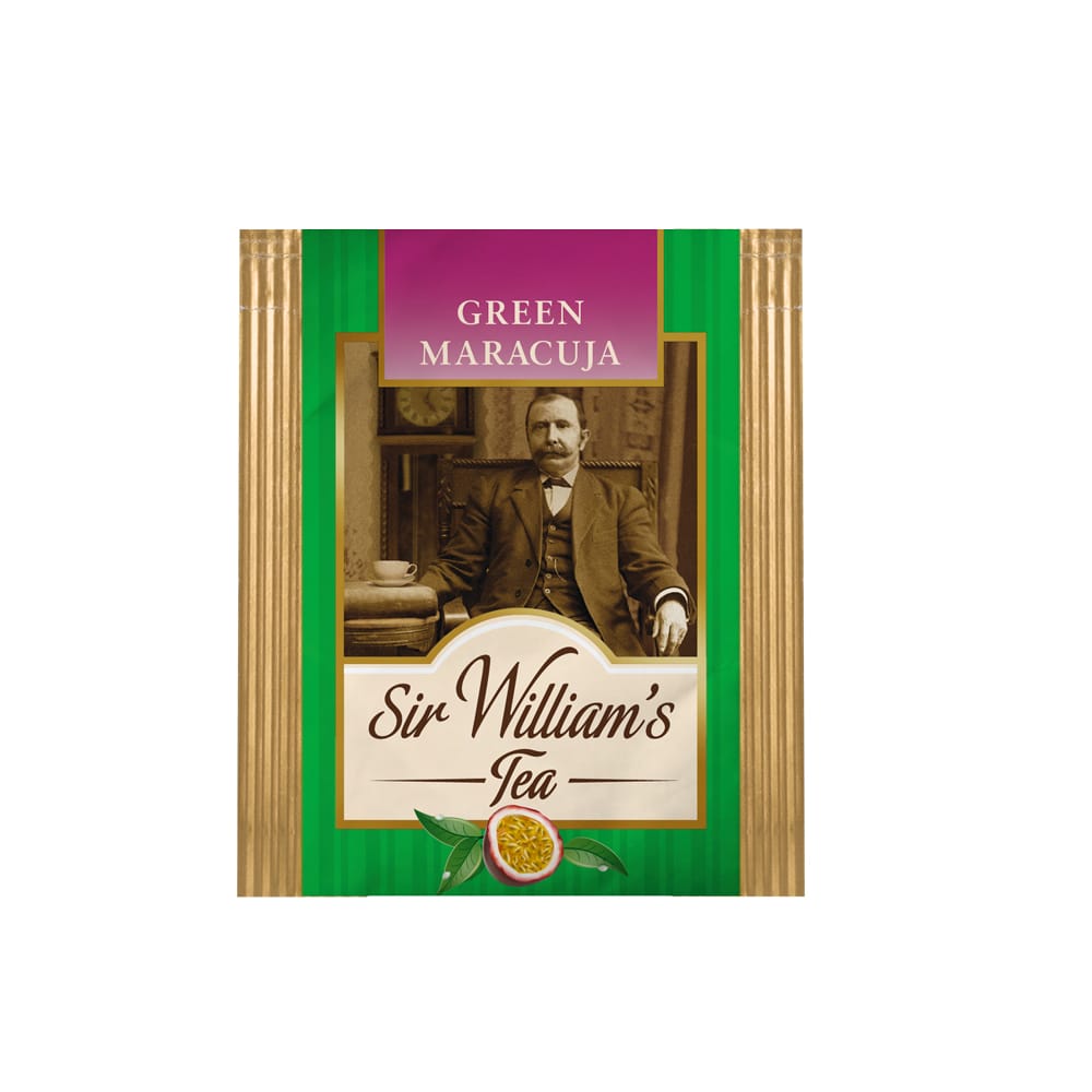 Herbata Sir William’s Tea Green Maracuja 50 saszetek - obrazek 4