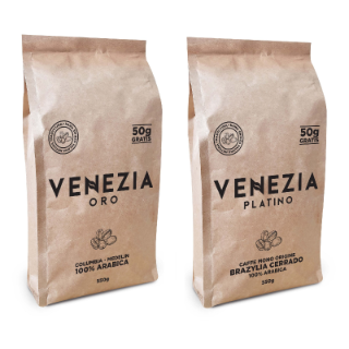 Kawa Ziarnista 1100g świeżo palona Arabica 100% Venezia