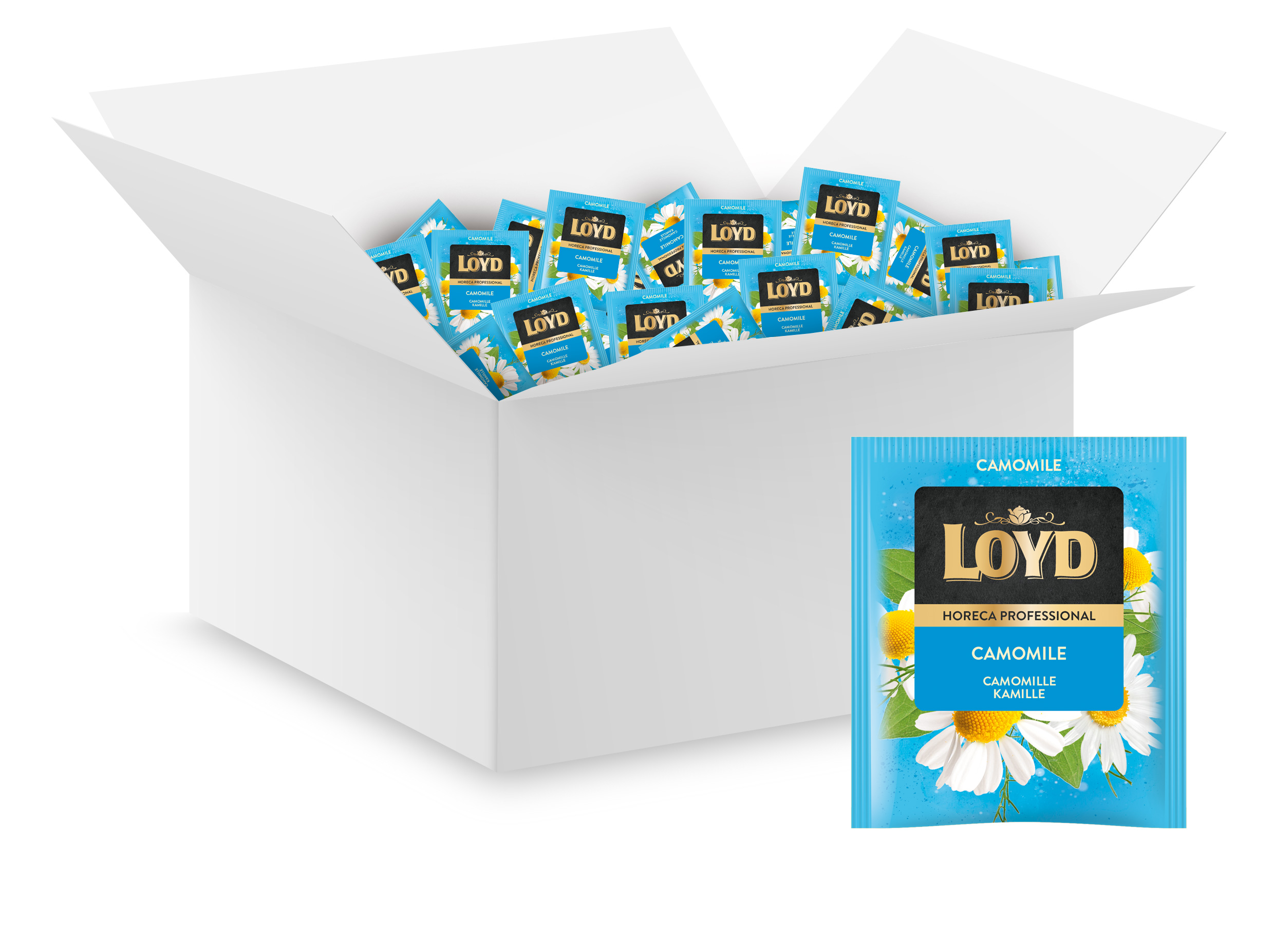 LOYD Herbata Camomile - rumianek 500 saszetek kopertowana (karton zbiorczy)