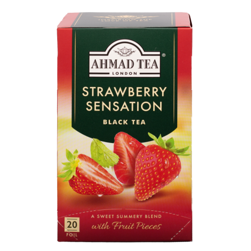 Herbata owocowa AHMAD truskawkowa Strawberry 20tb